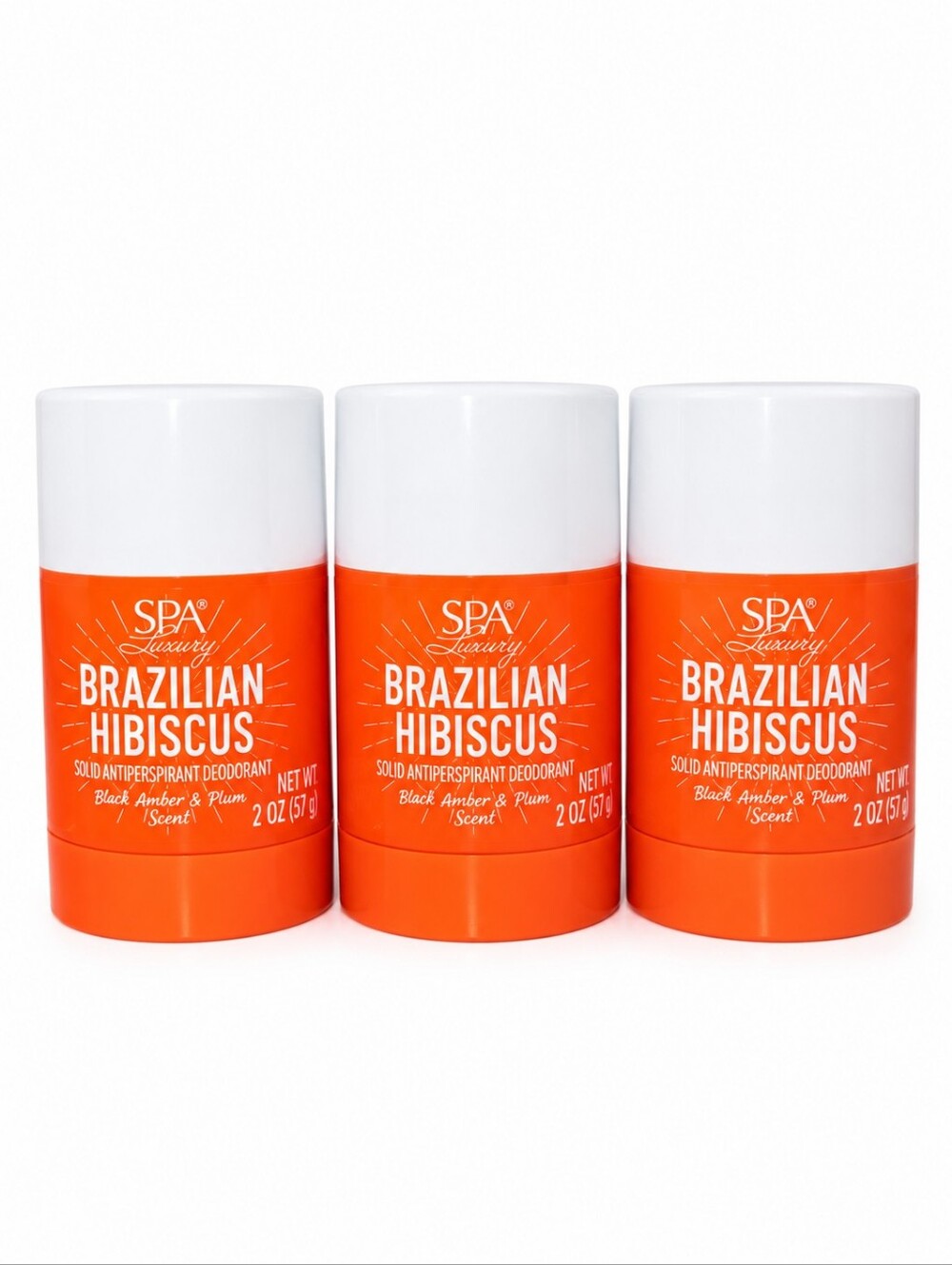 Brazilian Hibiscus Antiperspirant - 3-pack